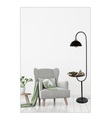undefined, Home - Stehlampe - Dunkelbraun und Schwarz