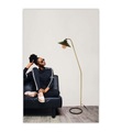 undefined, Home - Stehlampe - Gold, Schwarz