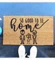 Home - Fussmatte So Good To Be - Beige und Schwarz