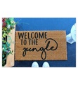 Home, Home - Fussmatte Welcome To The Jungle - Beige und Schwarz