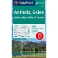 KOMPASS Wanderkarte 057 Antholz, Gsies, Anterselva, Valle di Casies 1:25000 - 4in1 Wanderkarte mit Aktiv Guide und Panorama inklusive Karte zur offline Verwendung in der KOMPASS-App. Fahrradfahren. Skitouren.