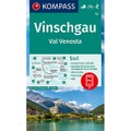 KOMPASS Wanderkarte 52 Vinschgau / Val Venosta 1:50.000