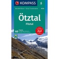 KOMPASS Wanderführer Ötztal, Pitztal, 60 Touren mit Extra-Tourenkarte