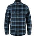 FJÄLLRÄVEN Herren Flanellhemd Singi Heavy dunkelblau | M