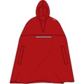 CMP Kinder Junior Regencape (Größe 140, Rot)