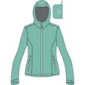 CMP Kinder Girls Rain Hoodie Jacke