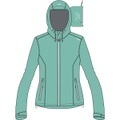 CMP Damen Rain Fix Hoodie Jacke