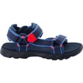 Jack Wolfskin Outdoor-Sandale Kinder Seven Seas 3 Kids 35 blau blue / red