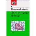 Alpenvereinskarte Loferer und Leoganger Steinberge