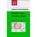 Alpenvereinskarte Ötztaler Alpen, Nauderer Berge