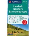 Kompass Verlag WK 42 Landeck - Nauders - Samnaungruppe