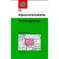 Alpenvereinskarte Tennengebirge