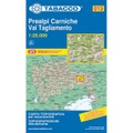 Tabacco Prealpi Carniche - Val Tagliamento 013 Wanderkarte