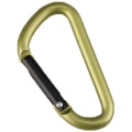 Munkees D-Shape Carabiner 5x50mm (2 Stück) (Gelb)