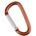 Munkees, D-Shape Karabiner 2x 6x60mm