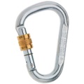 Edelrid HMS Karabiner Steel, Screw silver 2019 Karabiner