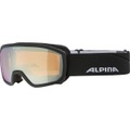 Alpina Kinder Scarabeo Multimirror Skibrille (Schwarz)