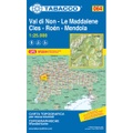 Tabacco topographische Wanderkarte Val di Non-LeMaddalene-Cles-Roen-Mendola