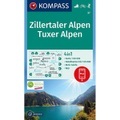 Kompass Verlag WK 37 Zillertaler Alpen - Tuxer Alpen