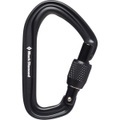 Black Diamond Hotforge Screwgate Karabiner black 2020 Karabiner