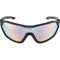 Alpina S-WAY QVM+ Sportbrille - black matt rainbow mirror