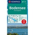 KOMPASS Wanderkarte Bodensee Gesamtgebiet
