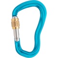 AustriAlpin Pirum GI Screwgate Karabiner azure anodized 2020 Karabiner