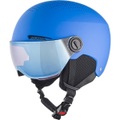 Alpina Zupo Visor Skihelm - Blue Matt