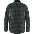 Fjällräven Övik Flanellhemd Herren dark grey 2020 S Langarm Hemden