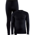 Craft Core Warm Baselayer Set Herren schwarz XXL 2021 Ski-& Thermounterwäsche Set