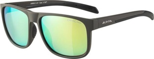 Alpina NACAN III Sonnenbrillen - Anthracite Matt Mirror Neon Yellow