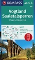 Kompass Karte Vogtland, Saaletalsperren, Plauen, Klingenthal