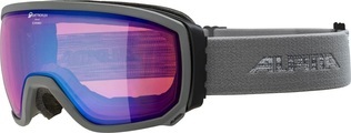 Alpina Skibrille SCARABEO QHM - Grey Mirror Blue