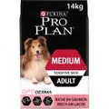 Pro Plan, Sparpaket: 2 x Großgebinde Pro Plan Hundefutter - Medium Adult Sensitive Skin OPTIDERMA (2 x 14 kg)