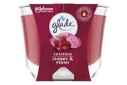 Glade Duftkerze Kirsche & Pfingstrose 224g