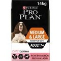 Pro Plan, PRO PLAN Medium/Large Adult 7+ Sensitive Skin OPTIDERMA - 14 kg