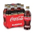 Coca-Cola Zero koffeinfrei 6x45cl