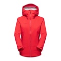 Mammut Voll ausgestattete Hardshell-Kapuzenjacke rot S