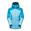 Mammut, Mammut Klein packbare Regenjacke zum Wandern Convey Tour Jacket Women blau XL