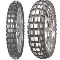 Mitas E-10 ( 140/80B17 TL 69T Hinterrad, M+S Kennung, Rennreifen (Mischung) Dakar, gelb )